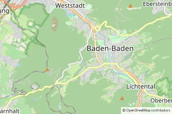 Karte Baden-Baden