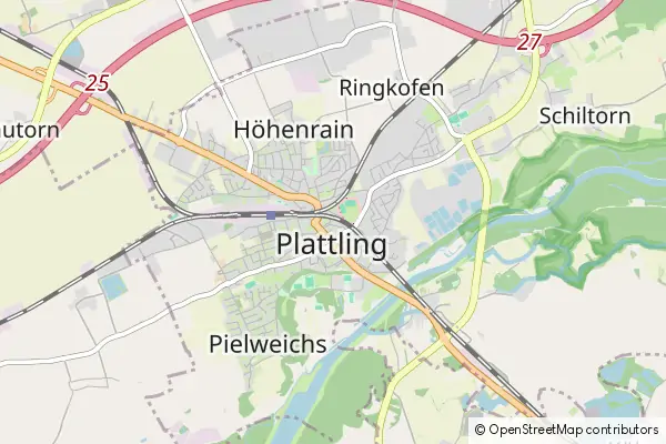 Karte Plattling