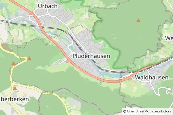 Karte Pluederhausen