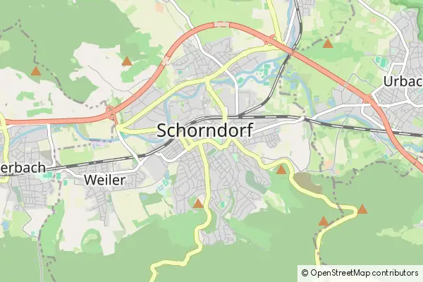 Karte Schorndorf