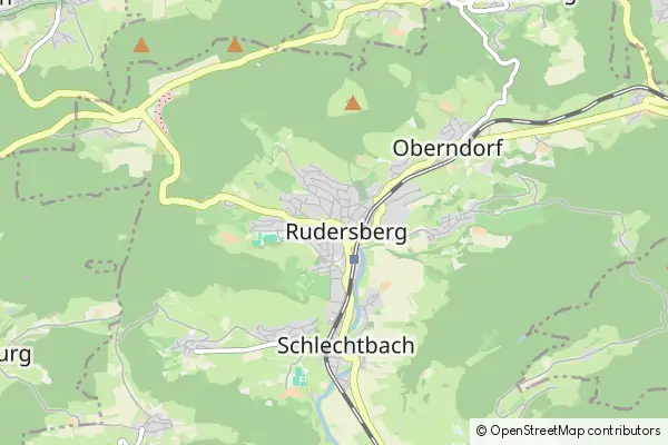 Karte Rudersberg