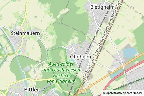 Karte Oetigheim