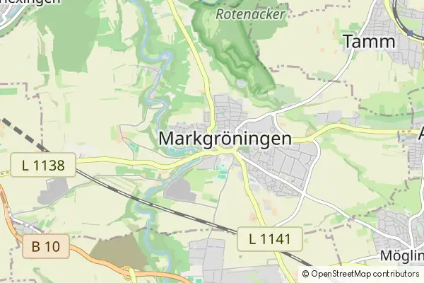 Karte Markgroeningen