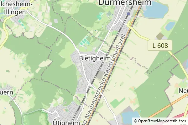 Karte Bietigheim