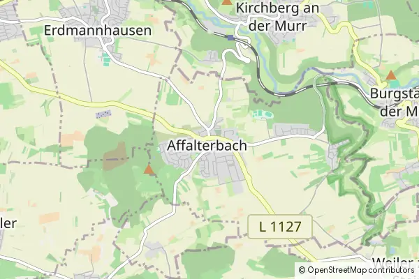 Karte Affalterbach