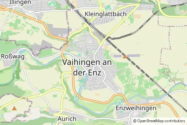 Karte Vaihingen an der Enz