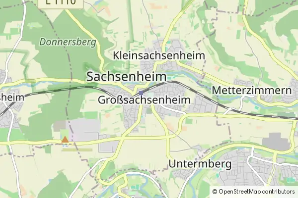 Karte Sachsenheim