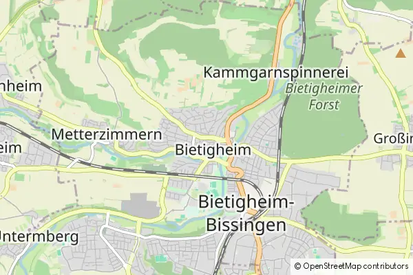 Karte Bietigheim-Bissingen