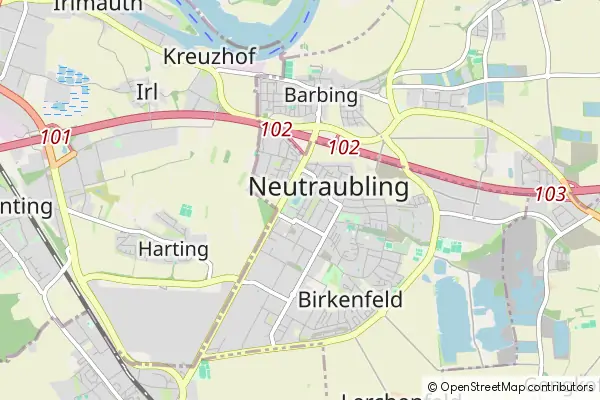 Karte Neutraubling