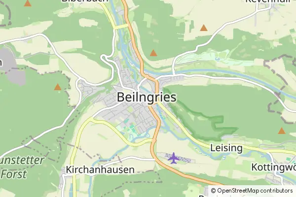 Karte Beilngries