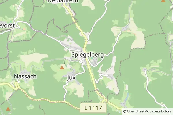 Karte Spiegelberg