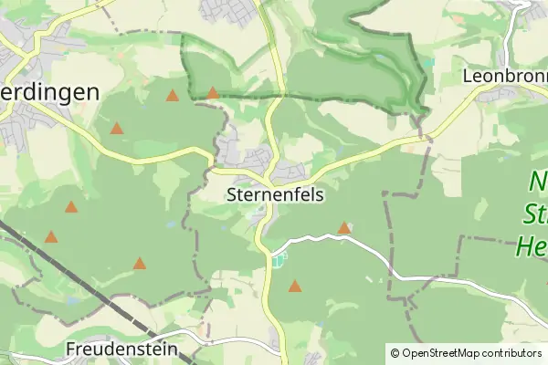 Karte Sternenfels