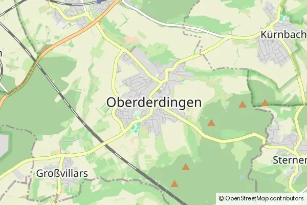 Karte Oberderdingen