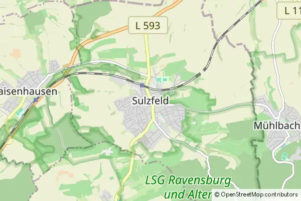 Karte Sulzfeld