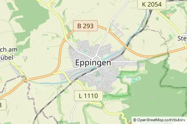 Karte Eppingen