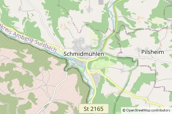 Karte Schmidmühlen