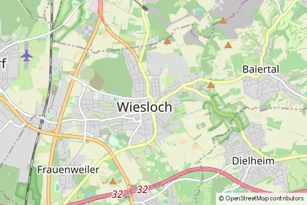 Karte Wiesloch