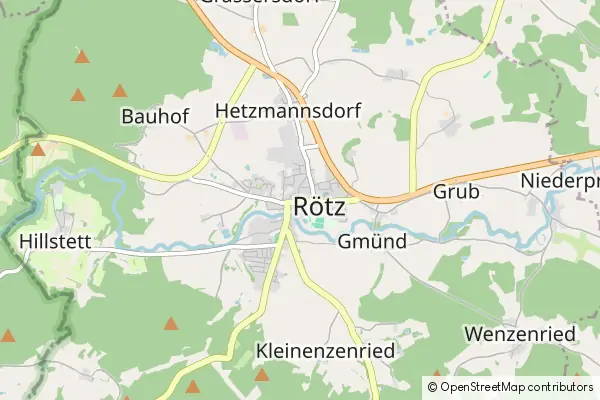 Karte Rotz