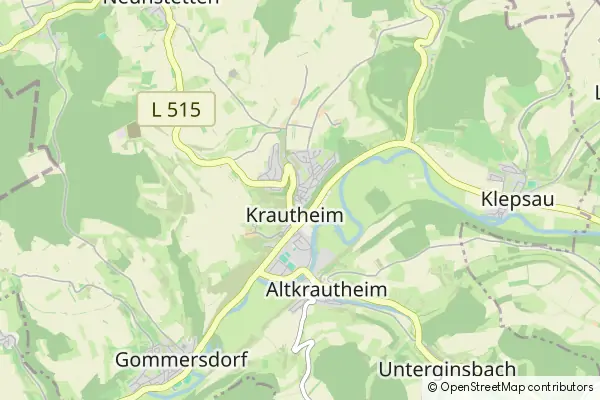 Karte Krautheim