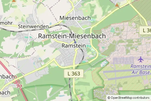 Karte Ramstein-Miesenbach