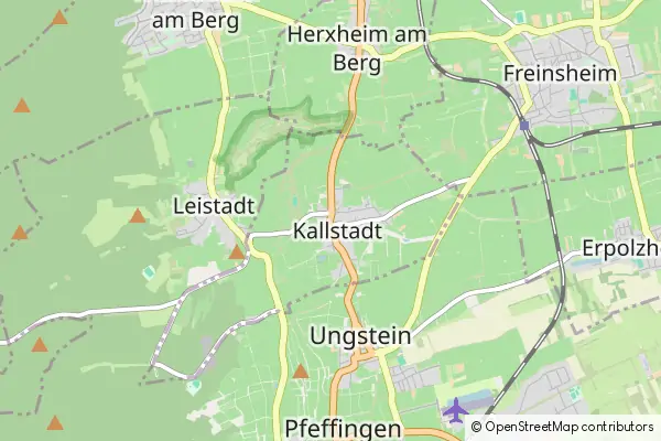 Karte Kallstadt