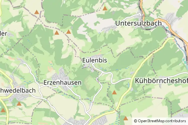 Karte Eulenbis