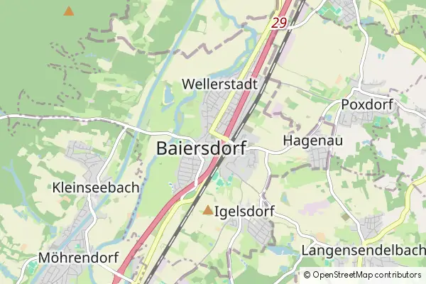 Karte Baiersdorf