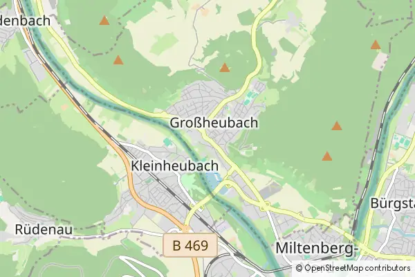 Karte Großheubach