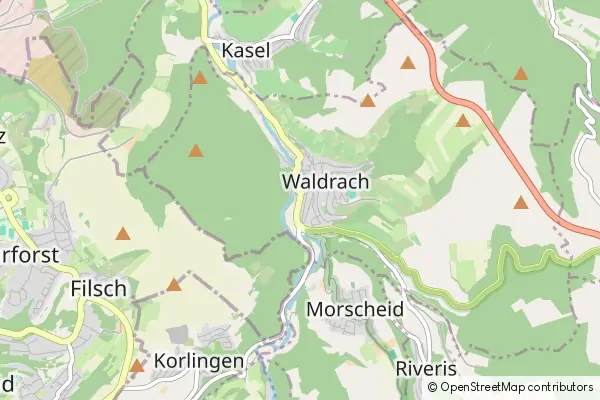 Karte Waldrach