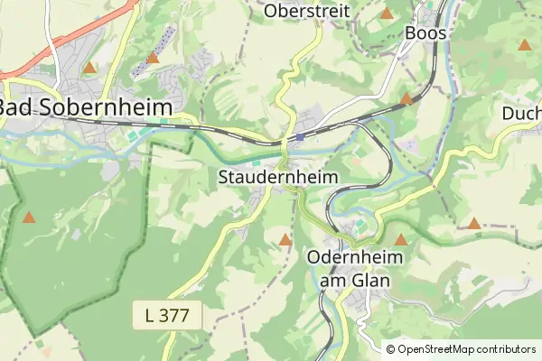 Karte Staudernheim