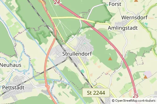 Karte Strullendorf