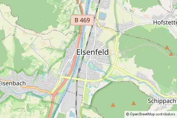 Karte Elsenfeld