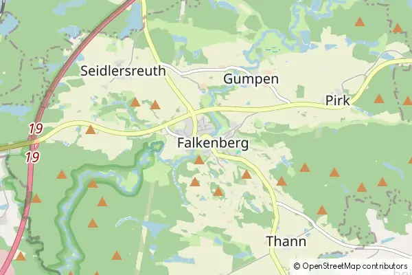 Karte Falkenberg