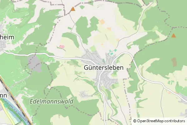 Karte Guentersleben