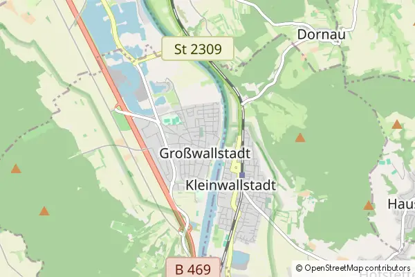 Karte Großwallstadt