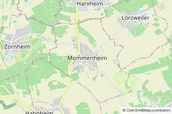 Karte Mommenheim