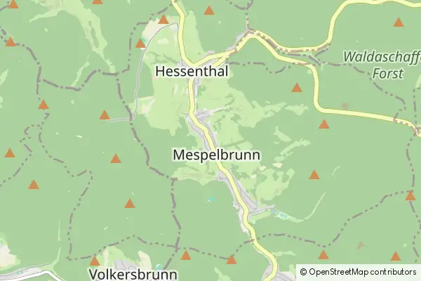 Karte Mespelbrunn