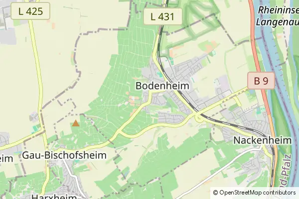 Karte Bodenheim