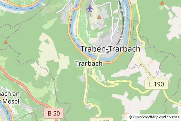 Karte Traben-Trarbach