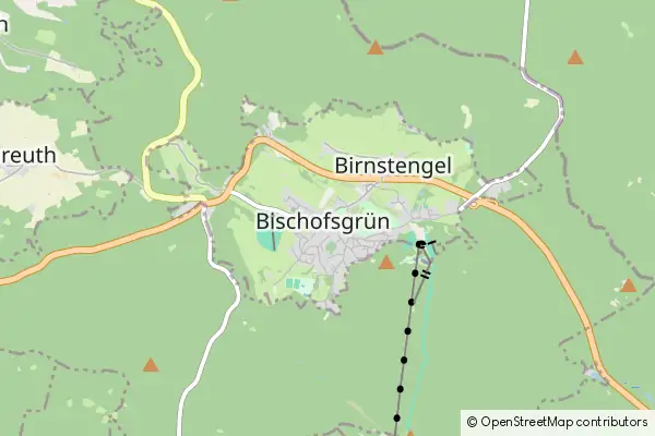 Karte Bischofsgrün