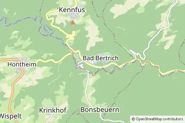 Karte Bad Bertrich