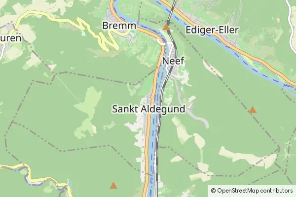 Karte Sankt Aldegund