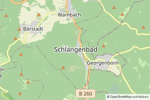 Karte Schlangenbad