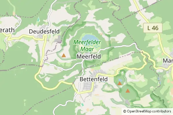 Karte Meerfeld