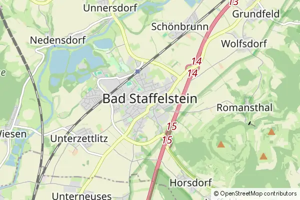 Karte Staffelstein