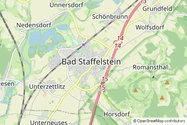 Karte Bad Staffelstein