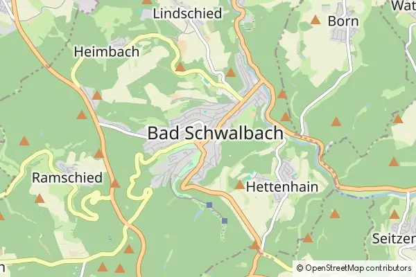 Karte Bad Schwalbach