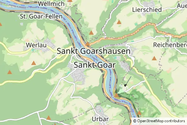 Karte Sankt Goar