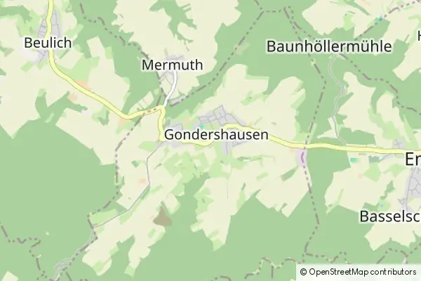 Karte Gondershausen