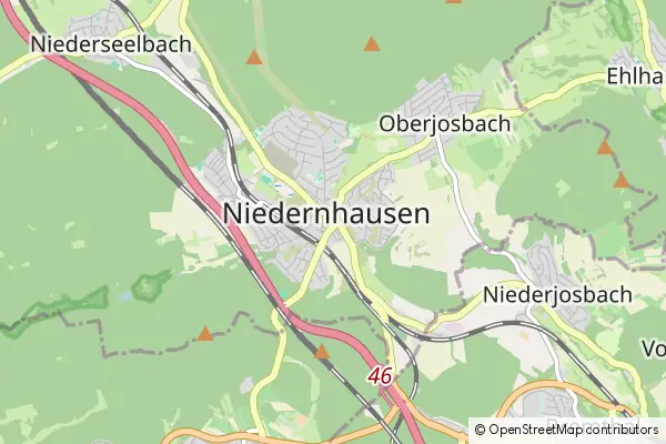 Karte Niedernhausen